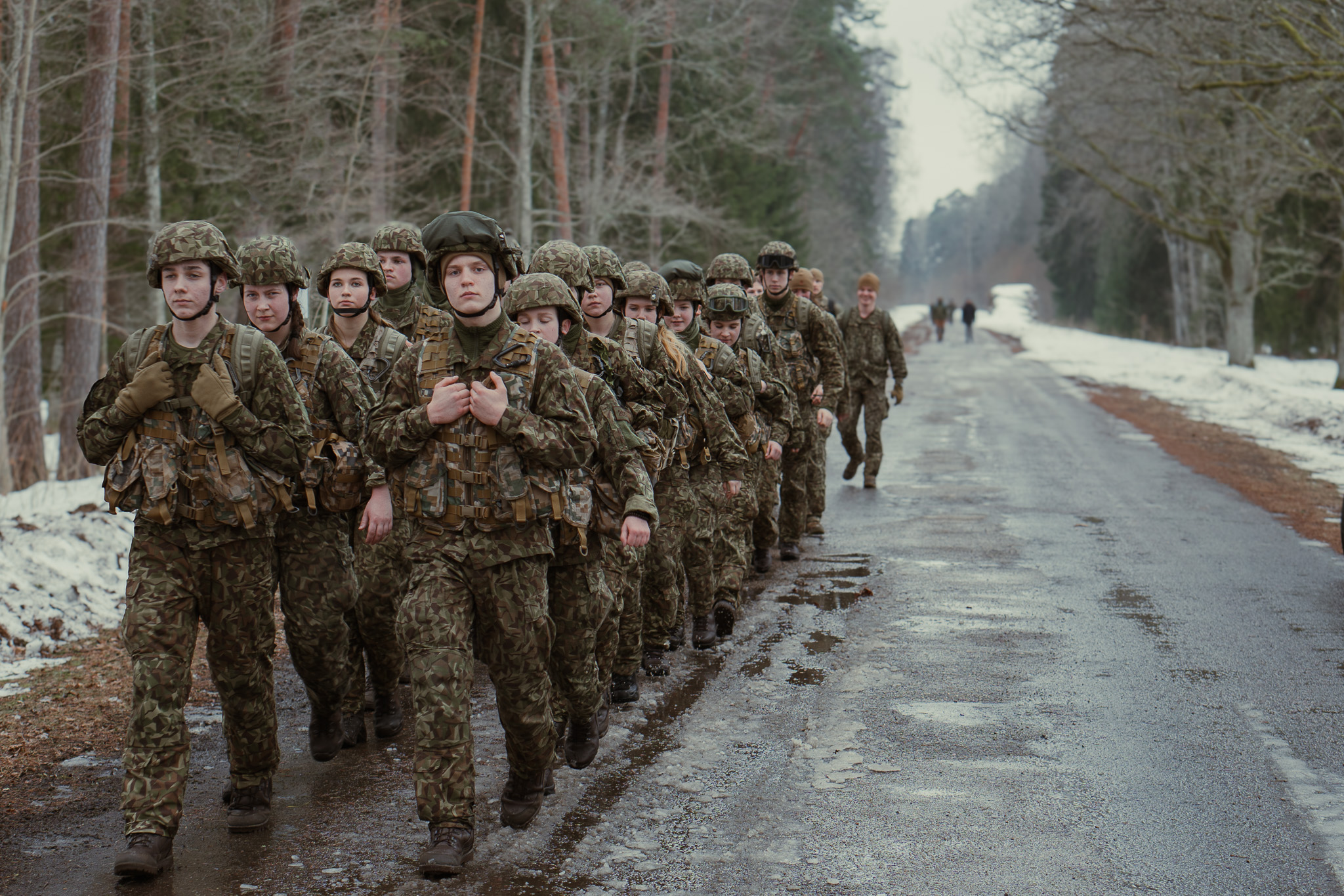 Kalpaka skolas 1.kura militārais maršs