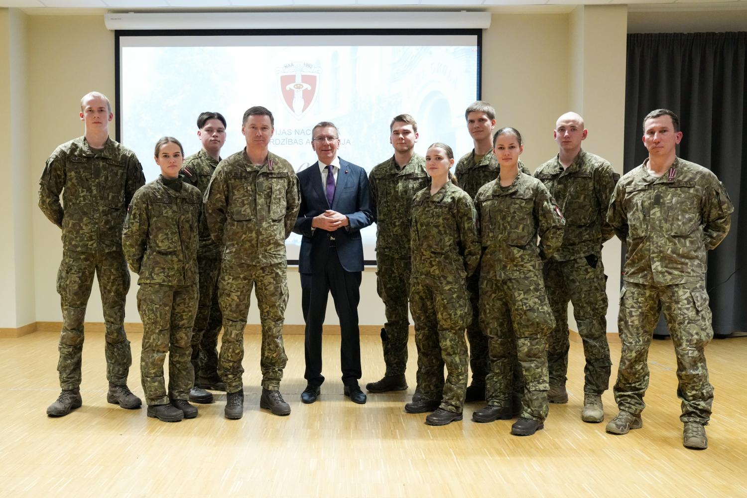 Melnās kafijas vakars Latvijas Nacionālajā aizsardzības akadēmijā