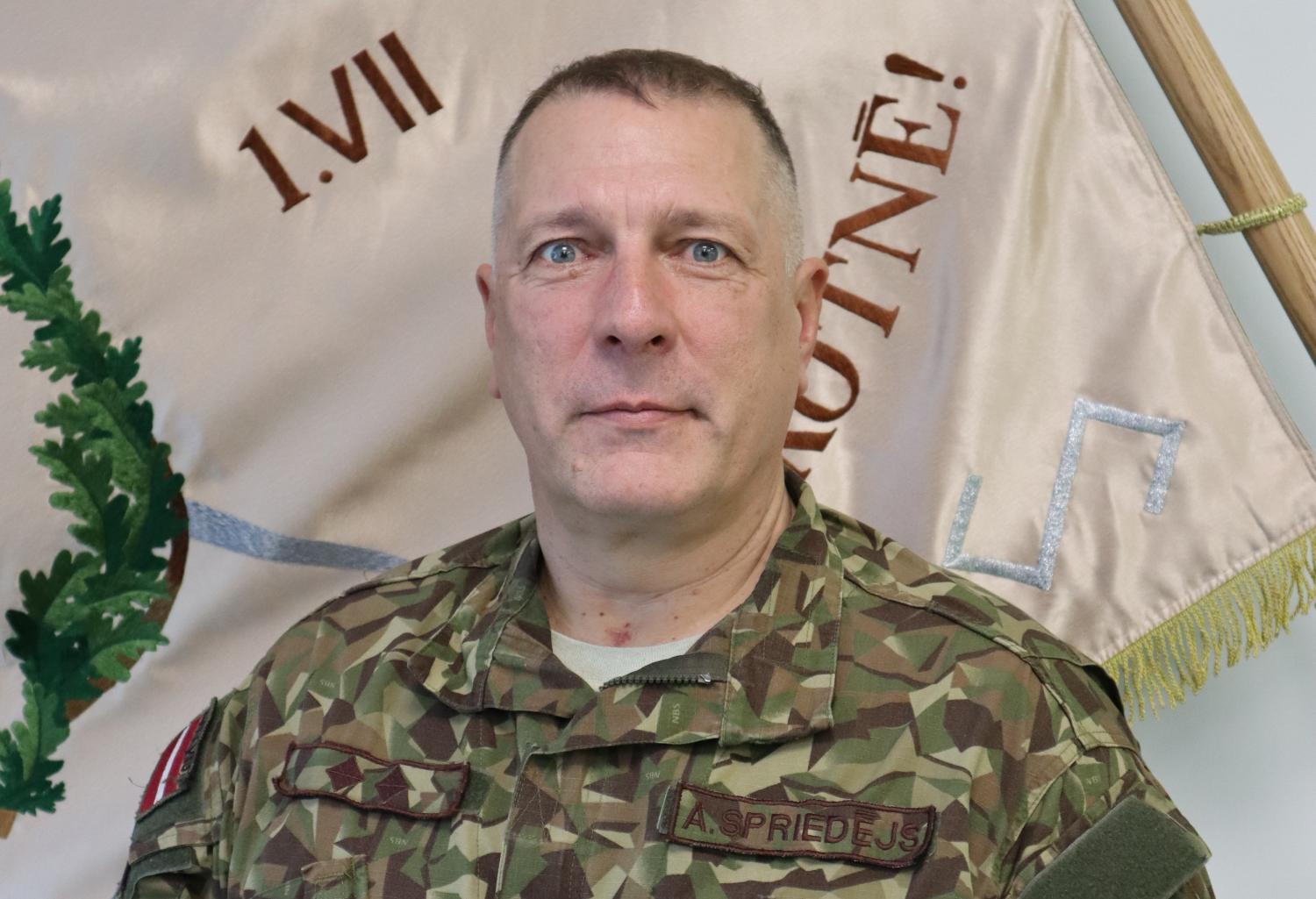 Pulkvežleitnants Aivars Spriedējs