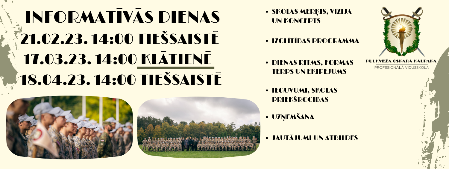 Reklāma informatīvajām dienām