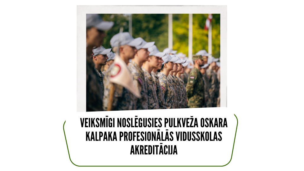 Veiksmīgi noslēgusies akreditācija paziņojums